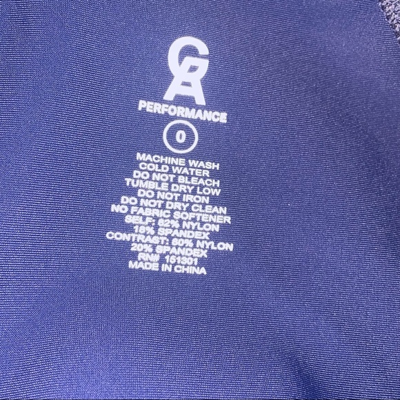 Good American The Power Zip Sports Bra Blue NWT - Picture 8 of 9